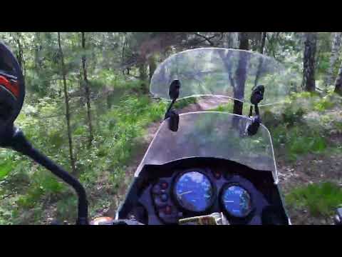 Видео: Kawasaki KLE 400 в лесу | Часть 1: Начало приключения! (Продолжение следует)