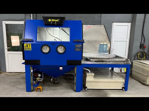 Видео: Установка гидроабразивной очистки iBlast JET 1500/300 