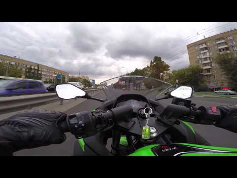 Видео: Покатушки на NINJA 300 ABS Special Edition 2014