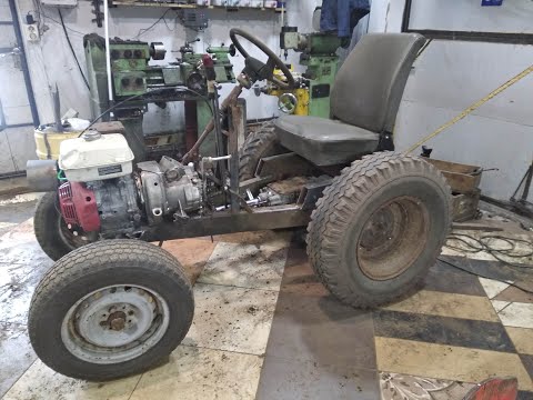 Видео: Продолжаю работу по трактору. Полдела сделано! КПП ЗАЗ перевернута.