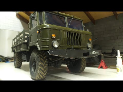 Видео: Модель Газ-66 RC 1:10