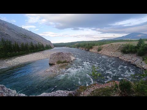 Видео: Приполярный Урал. Сплав по рекам Балбанью и Кожим. Часть 2.
