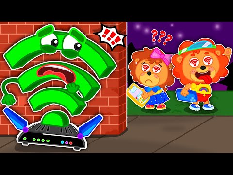 Видео: Маша и Леопольд. Вай-фай - Мультик для детей - Lion Family на русском