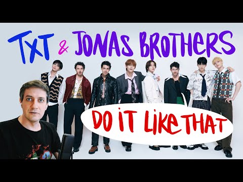 Видео: Честная реакция на TXT, Jonas Brothers — Do It Like That