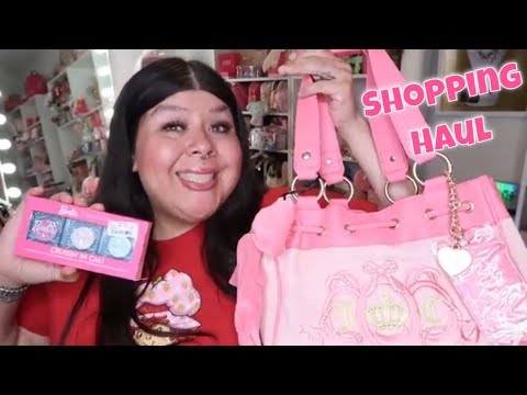 Видео: Коллективный шопинг, часть 1 #juicycouturebags #marshalls #burlington #girlyhaul #shoppinghaul