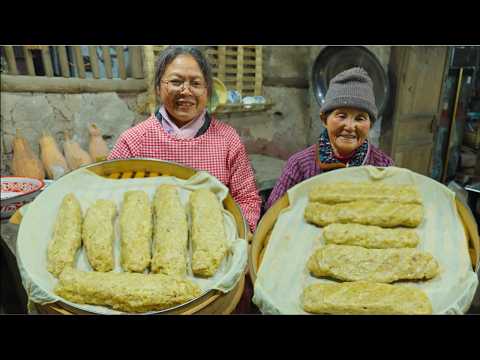 Видео: Традиционный китайский мясной рулет – нежный, сочный | Традиционная сельская жизнь