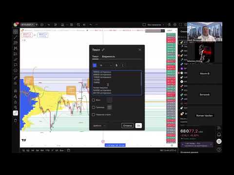 Видео: Аналитика биткоин 515 выпуск: BTC оранжевая зона, смотрим в район 69-70