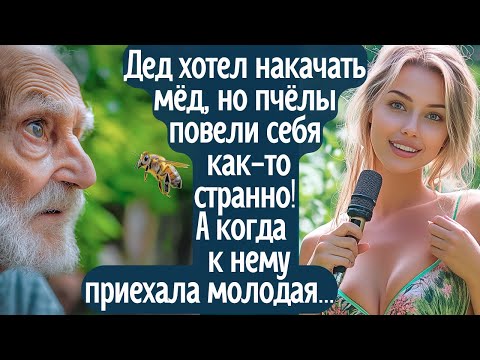Видео: Дед хотел накачать мёда, но пчёлы повели себя как-то странно! А когда к нему приехала молодая...