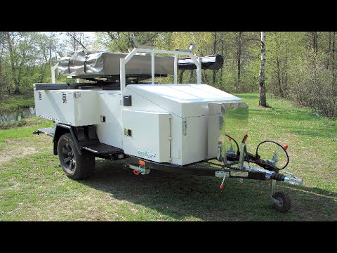 Видео: Прицеп для туризма "Одиссей 10.12". Модель 215PТ1200 "Balhash".