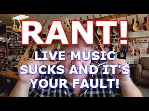 Видео: Рант! Живая музыка — отстой, и это твоя вина!