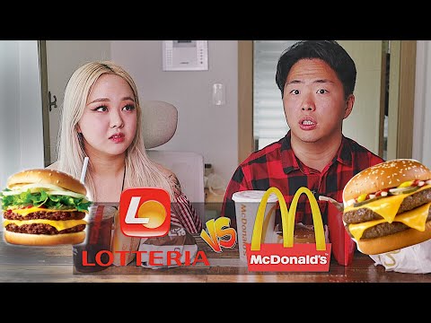 Видео: Это Корейский Конкурент МАКДОНАЛДС! Сравнение Lotteria и McDonald's