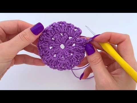 Видео: ОЧЕНЬ ЛЕГКО СВЯЗАТЬ КРЮЧКОМ КВАДРАТ