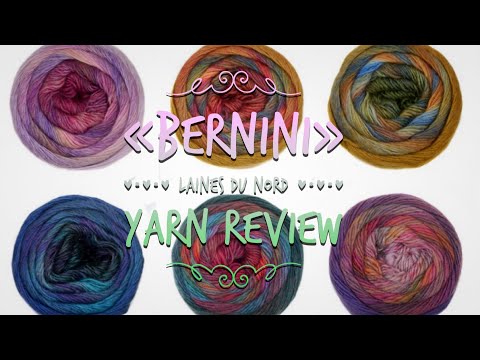 Видео: НОВИНКА: ПРЯЖА "BERNINI" от "Laines du Nord": изумительный градиент! 🍂🌹💋🍁