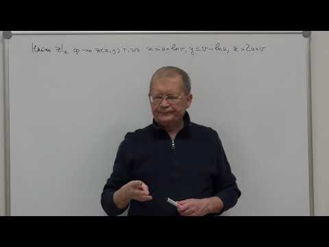 Видео: Теоремы о неявном отображении и об обратном отображении. Примеры.