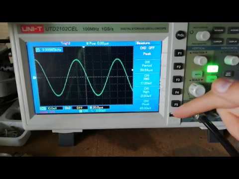 Видео: Генератор синуса, качающейся частоты (ГКЧ), ШИМ
