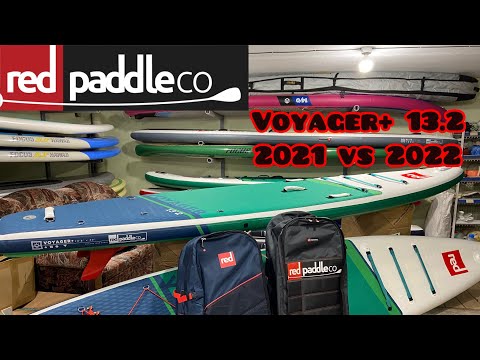 Видео: Распаковка SUP доски Red Paddle Co Voyager+ 13.2 2022. Сравнение 2021г/2022г