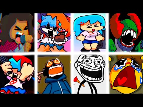 Видео: ТОП КРИКИ БОССОВ FRIDAY NIGHT FUNKIN ! - The Best Scream of FNF Characters