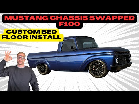 Видео: Безумный F100 Unibody 1962 года / замена шасси Mustang 2016 года: изготовление кузова по индивиду...