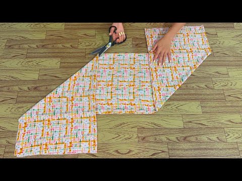Видео: 1 метр ткани, 1 час времени... Результат: наш новый фаворит.