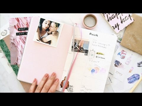 Видео: Как я веду ежедневник | КОНКУРС