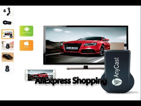 Видео: hdmi wifi адаптер для телевизора AnyCast с Аliexpress, Яндекс маркет.