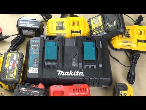 Видео: Зарядное Makita US DC18RD, АКБ и еще