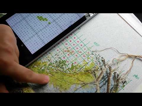 Видео: Как я вышиваю ЭСТЭ (процесс)