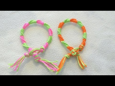 Видео: Браслет Дружбы из Ниток / Friendship Bracelet