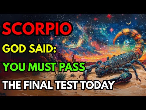 Видео: СКОРПИОН ♏ Ваше последнее испытание начнется сегодня вечером 🌙🔥 Бог внимательно наблюдает — будьт...