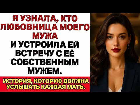 Видео: Я УЗНАЛА, КТО ЛЮБОВНИЦА МОЕГО МУЖА, И УСТРОИЛА ЕЙ ВСТРЕЧУ С ЕЁ СОБСТВЕННЫМ МУЖЕМ.