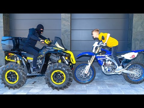 Видео: Мотоцикл VS  Квадрика что круче ?  Motorcycle VS ATV.