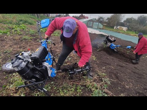 Видео: Обкатка і Перше фрезування Мотоблоком Кентавр