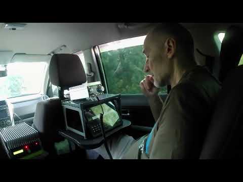Видео: Тест новой антенны для полей от RU3T и усилителя после ремонта