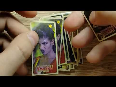 Видео: Mortal Kombat V жвачка - Часть 2: Наклейки после разглаживание  #PaxToy #stickers