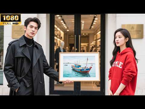 Видео: Бедная девушка не могла купить картину, но богатый мужчина купил её для неё! 💗