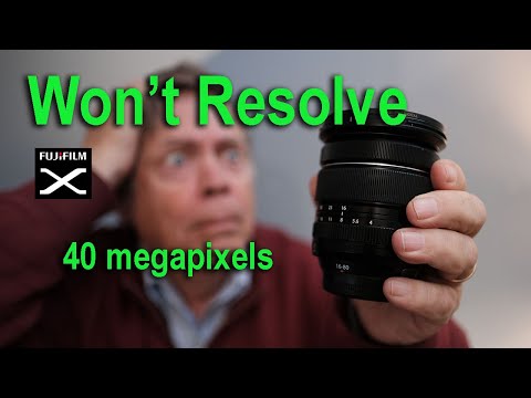 Видео: Объективы Fuji, которые не разрешают 40 МП!