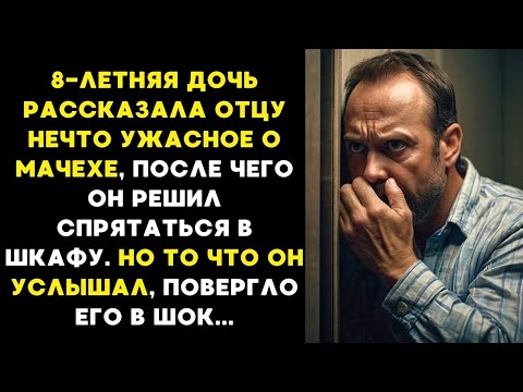 Видео: 8-ЛЕТНЯЯ дочь РАССКАЗАЛА отцу нечто УЖАСНОЕ о МАЧЕХЕ, после чего ОН СПРЯТАЛСЯ в шкафу, и то что он..