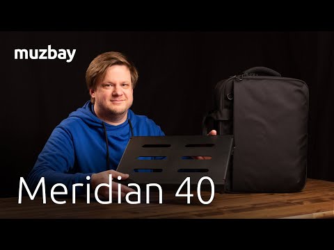 Видео: muzbay Meridian 40. Педалборд с чехлом-рюкзаком