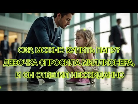 Видео: «Сэр, можно купить папу» — девочка спросила миллионера, и он ответил неожиданно #миллионер #девочка