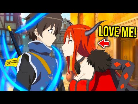 Видео: Герой влюбляется в королеву демонов, которая хочет его! | Краткий Пересказ Аниме