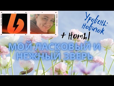 Видео: на ПИАНИНО легко и просто МОЙ ЛАСКОВЫЙ И НЕЖНЫЙ ЗВЕРЬ