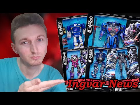 Видео: Ingvar News: Вот Это Новые Трансформеры На 2026 Год! - Transformers Studio Series