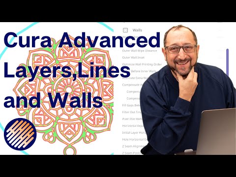 Видео: Расширенные настройки слоев и стен Cura Slicer для более качественной 3D-печати