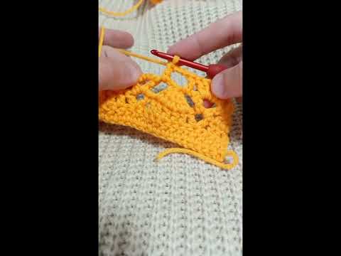 Видео: Авторска плетка №1 на една кука - подробно видео с приложена схема - Част 1