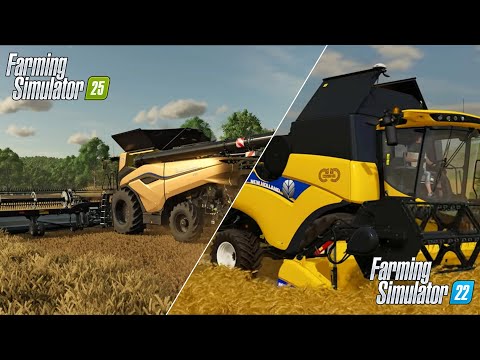 Видео: ЧТО ИЗМЕНИЛОСЬ!? СРАВНЕНИЕ Farming Simulator 25 И Farming Simulator 22