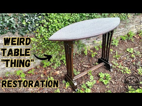 Видео: Я нашел эту странную таблицу и восстановил ее.