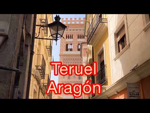 Видео: # 406 Teruel. Теруэль. Город В Стиле Мудехар. Арагон. Испания. Aragón. Красивый Город Испании