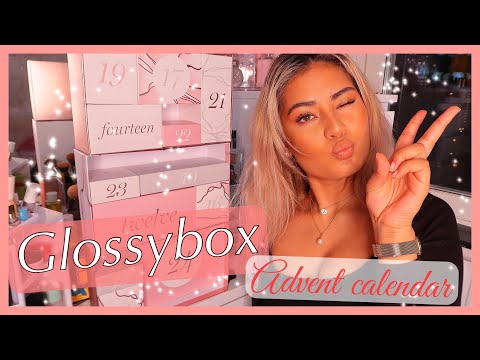 Видео: 🎁💖🎄GLOSSYBOX ADVENT CALENDAR 2020- 🎄🎁 🖤бүгдээрээ нээж үзье -UNBOXING💖✨