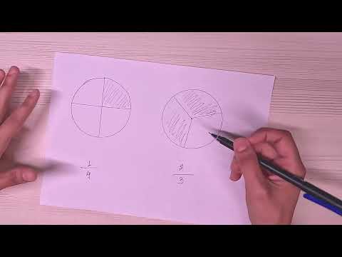 Видео: Мукоисаи касрхои одди бо махрачхои якхела ва гуногун(сравнение дробей)  #maths  #fraction