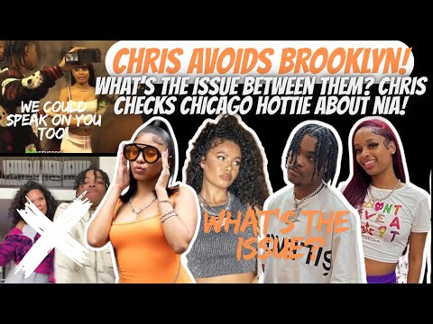 Видео: Ой!! Крис избегает Brooklyn Queen и проверяет чикагскую красотку за то, что она назвала Нию РЕБЯТ...